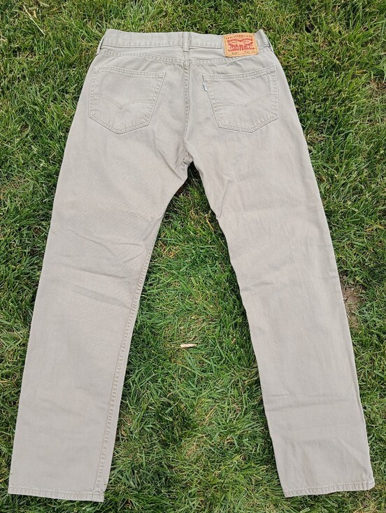 Levi's Other - Levi's tan khaki 505™ pants with signature leather patch